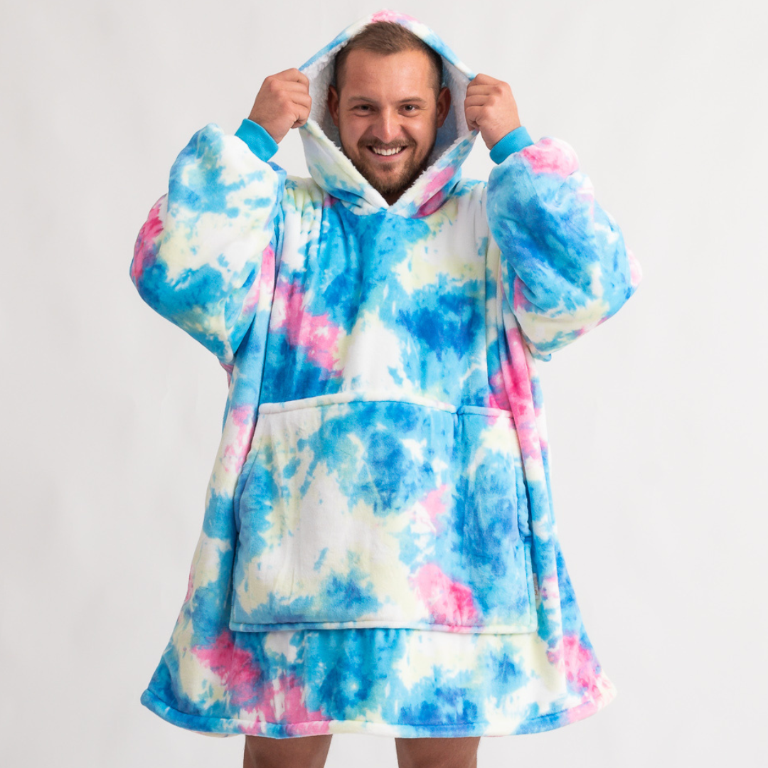 Snivo Turquoise Tie-Dye