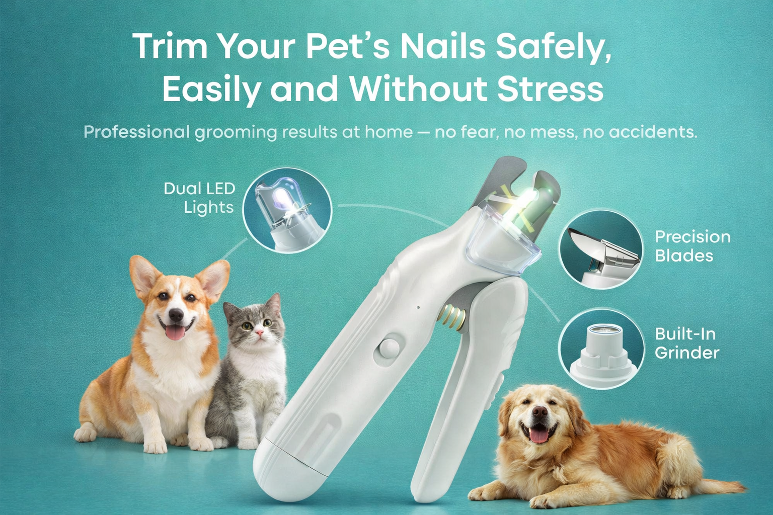 Precise Led Nail Clipper